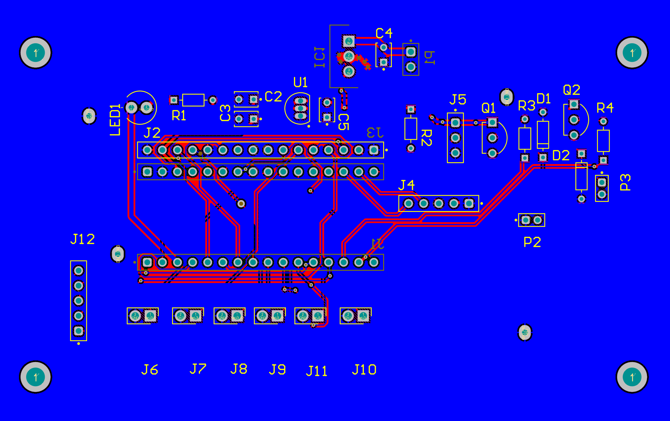 Bottom Layer Routing