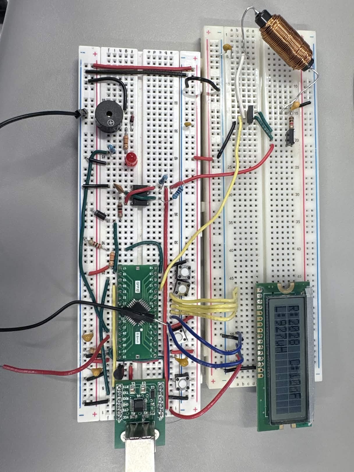 STM32 digital multimeter prototype preview